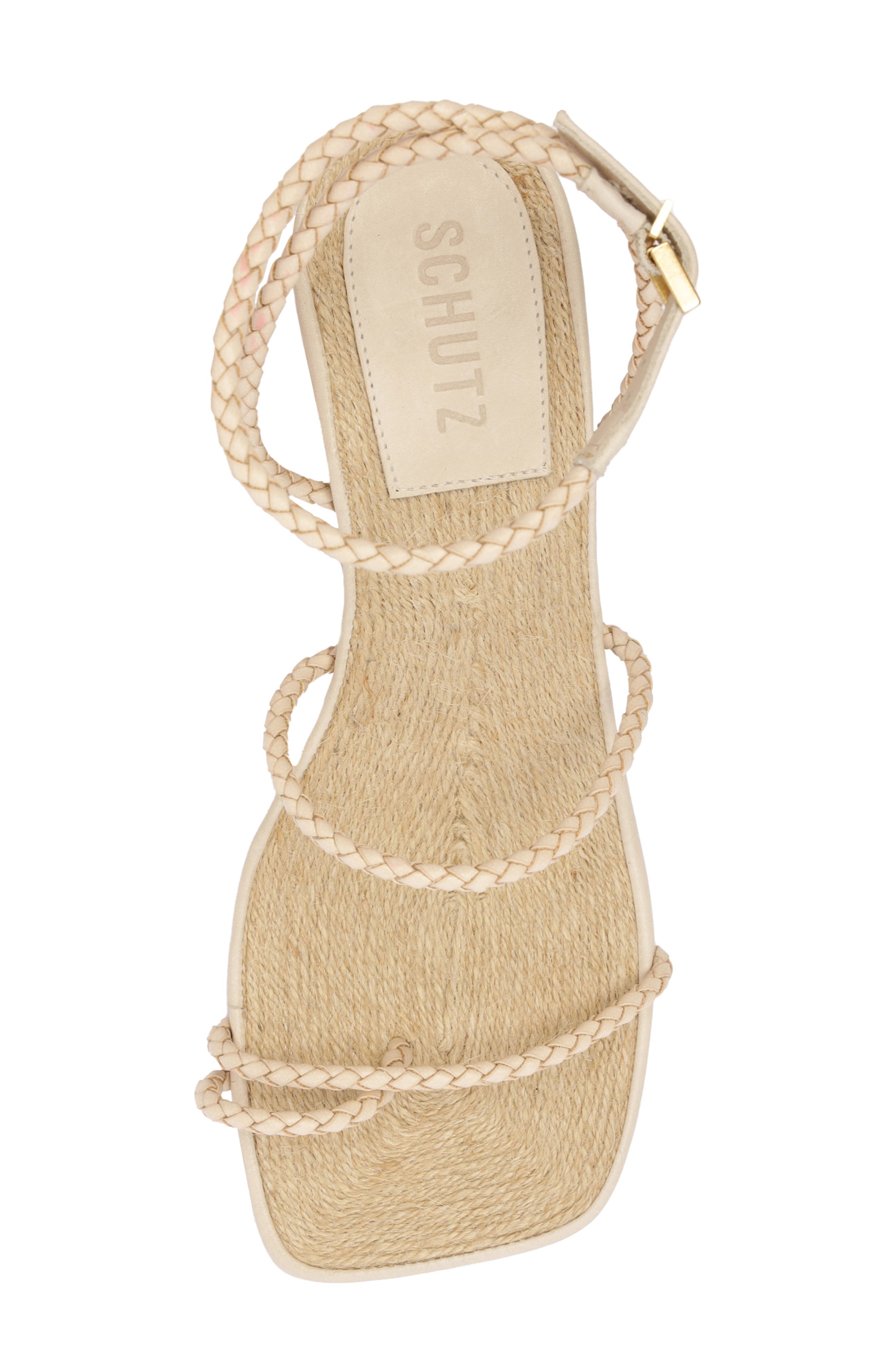 Schutz Kaya Ankle Strap Sandal, Alternate, color, 