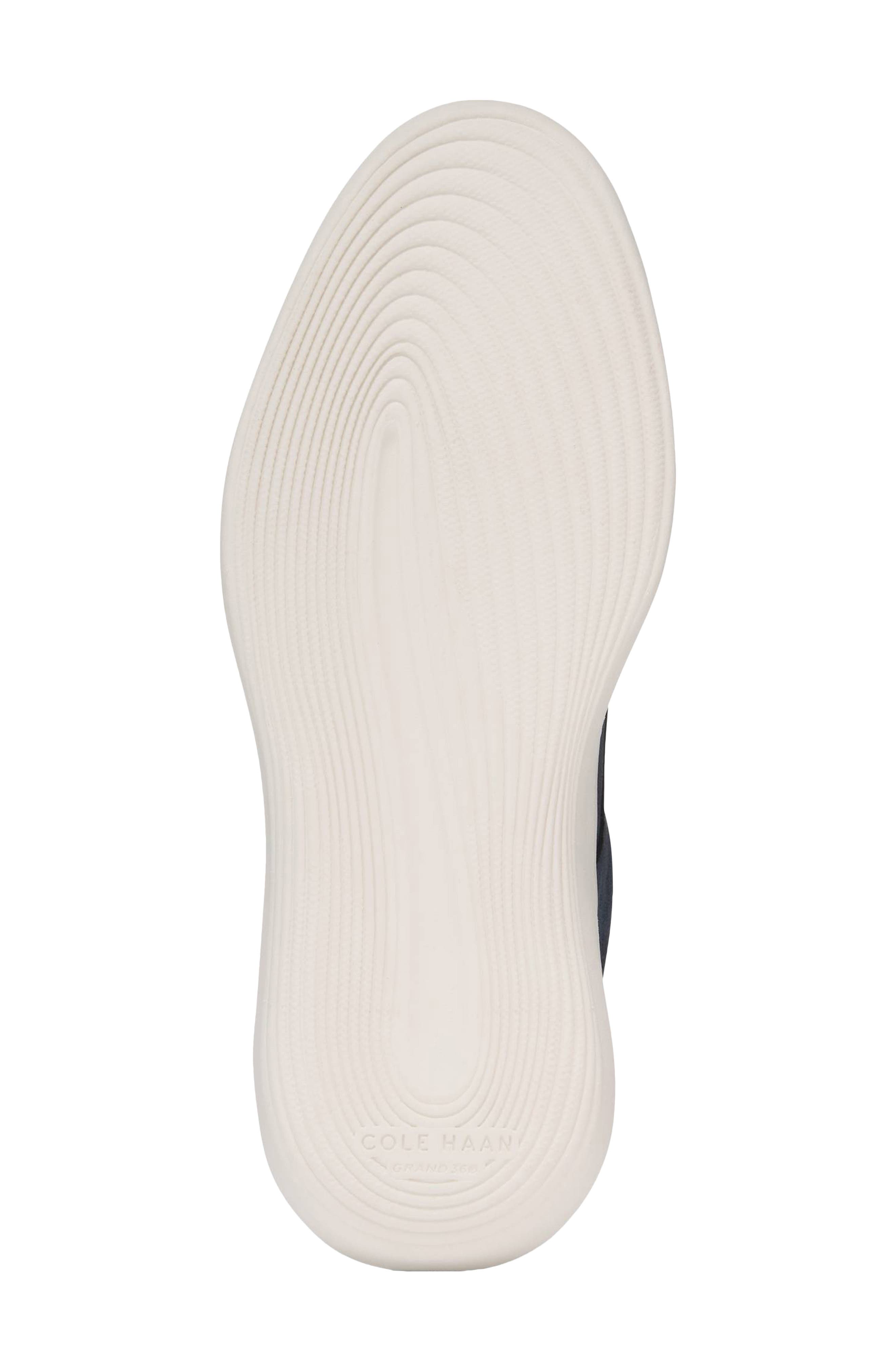 Grand Aerion Plain Toe Oxford, Alternate, color, NAVY BLAZER SUEDE / IVORY