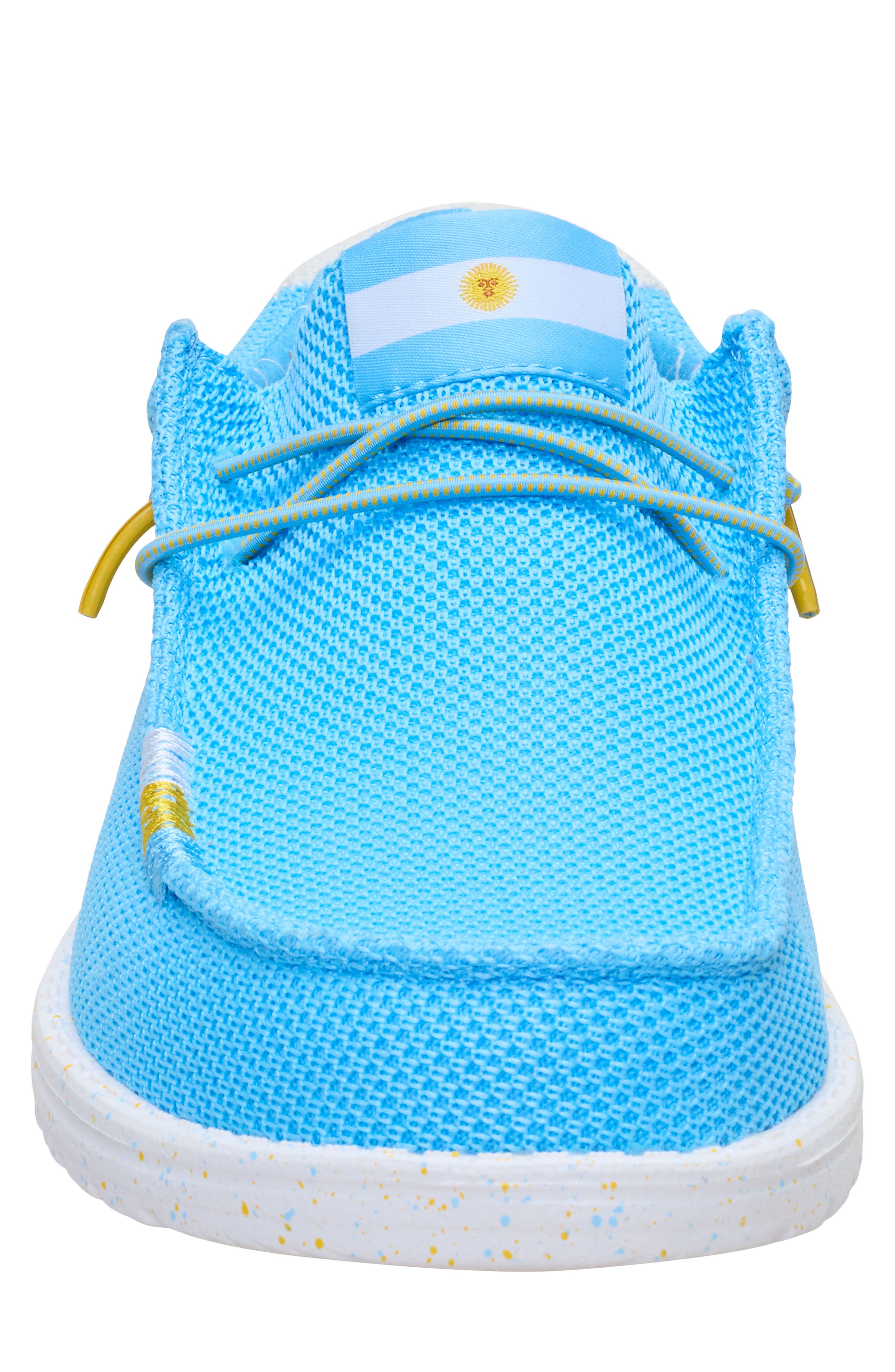 Wally Lace-Up Shoe, Alternate, color, BRIGHT BLUE