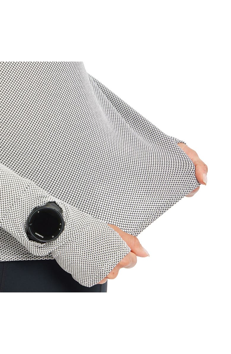 Oiselle Flyout Long-Sleeve Shirt - Women's, Alternate, color, Black/White
