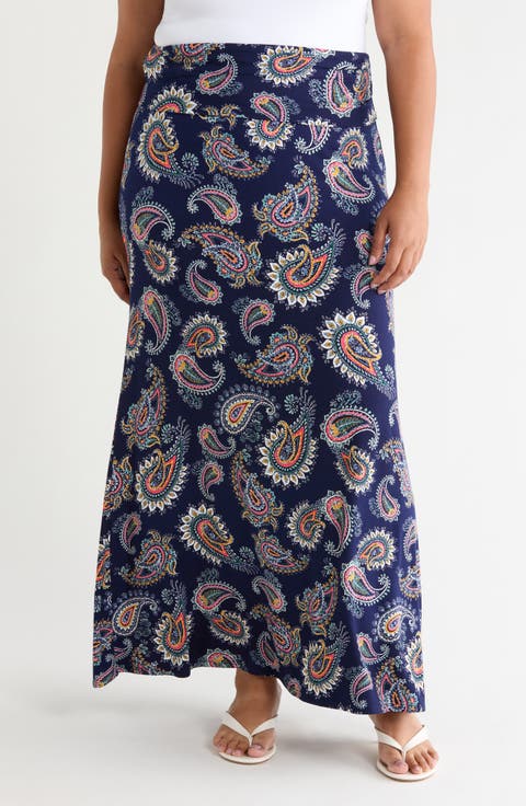 Roll Top Maxi Skirt