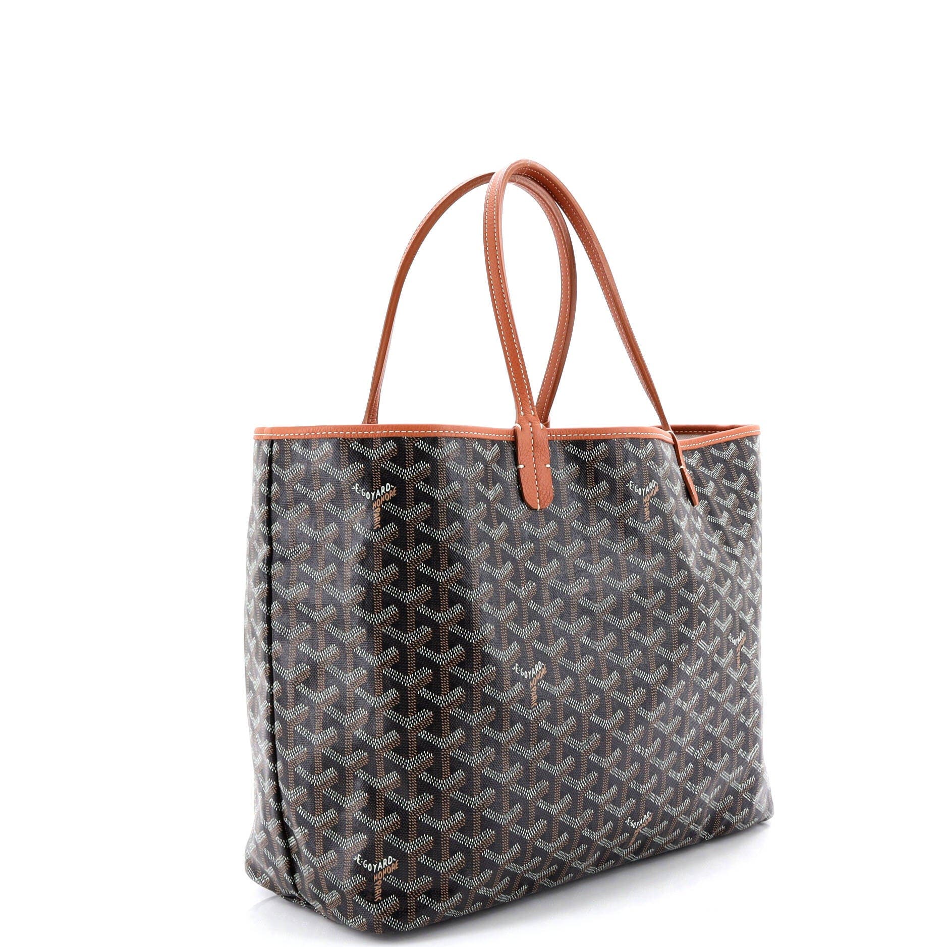 Pre-Owned Goyard Saint Louis Tote Coated Canvas PM, Alternate, color, 