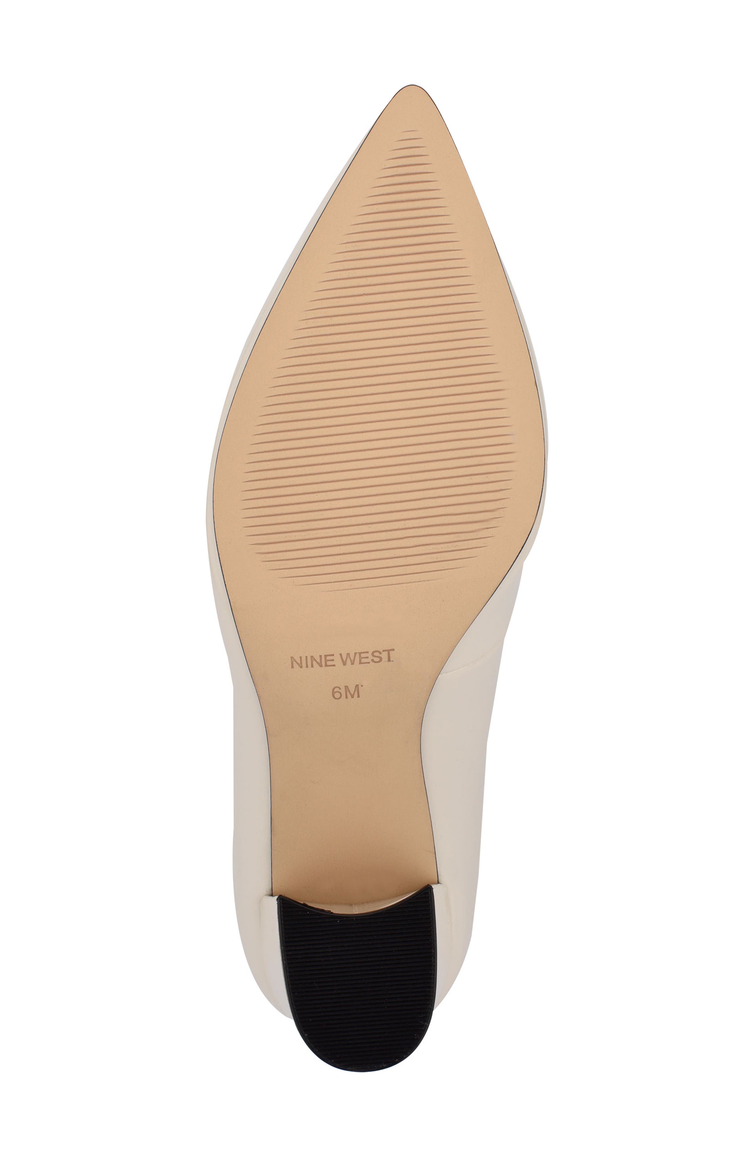 Cara 3 Pointed Toe Pump, Alternate, color, CREAM PATENT