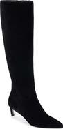 Matisse Elevate Pointed Toe Knee High Kitten Heel Boot