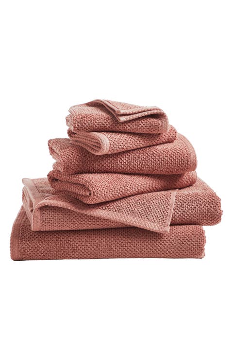 Cotton 6-Piece Textured Towel Set