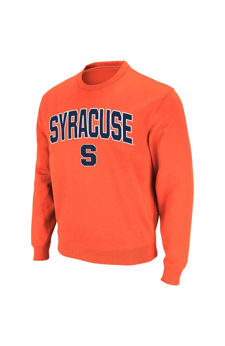 COLOSSEUM Men's Colosseum Orange Syracuse Orange Arch & Logo Crew Neck Sweatshirt, Main, color, Orange