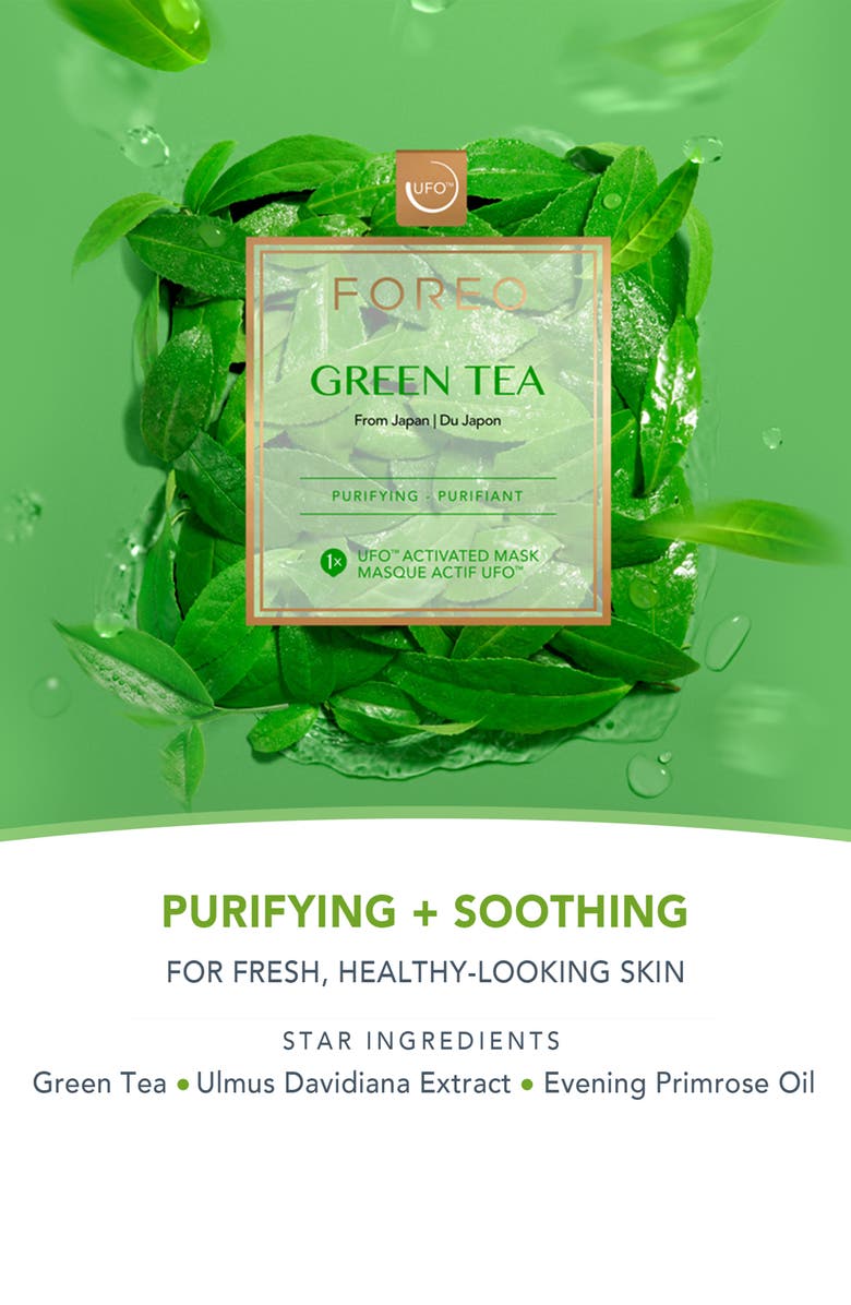 FOREO UFO Mask Japanese Green Tea, Alternate, color, NO COLOR