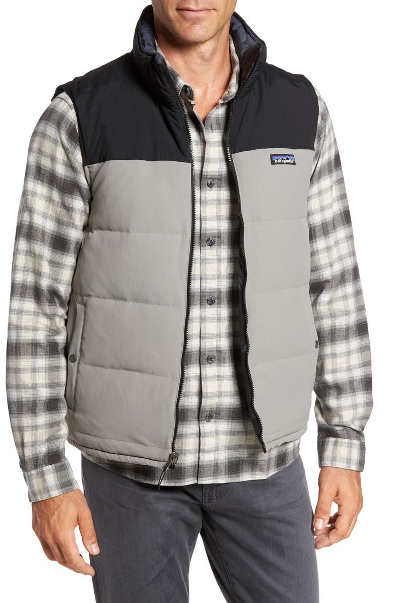 Patagonia 'Bivy' Reversible Down Fill Vest, Main, color,