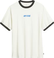 Rip Curl Liquid Trips Embroidered Ringer T-Shirt