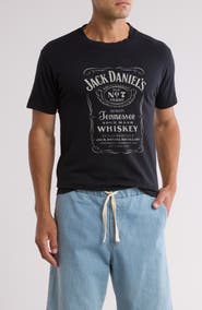 American Needle Jack Daniels Cotton Graphic T-Shirt