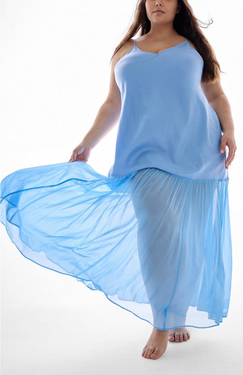 As B Y Df Provence Dress In Provence Blue