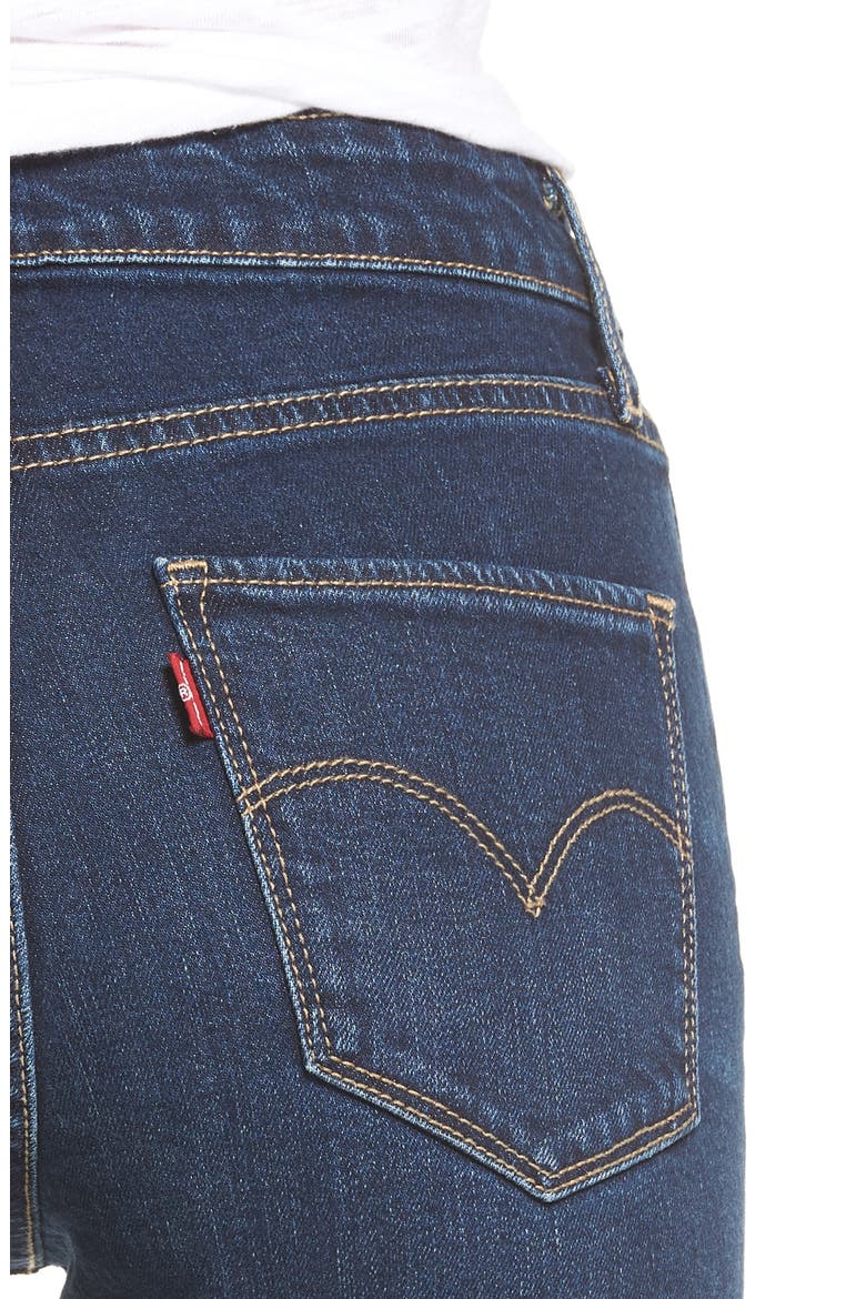 Levi's® 721 Ripped High Waist Skinny Jeans, Alternate, color, ROUGH DAY