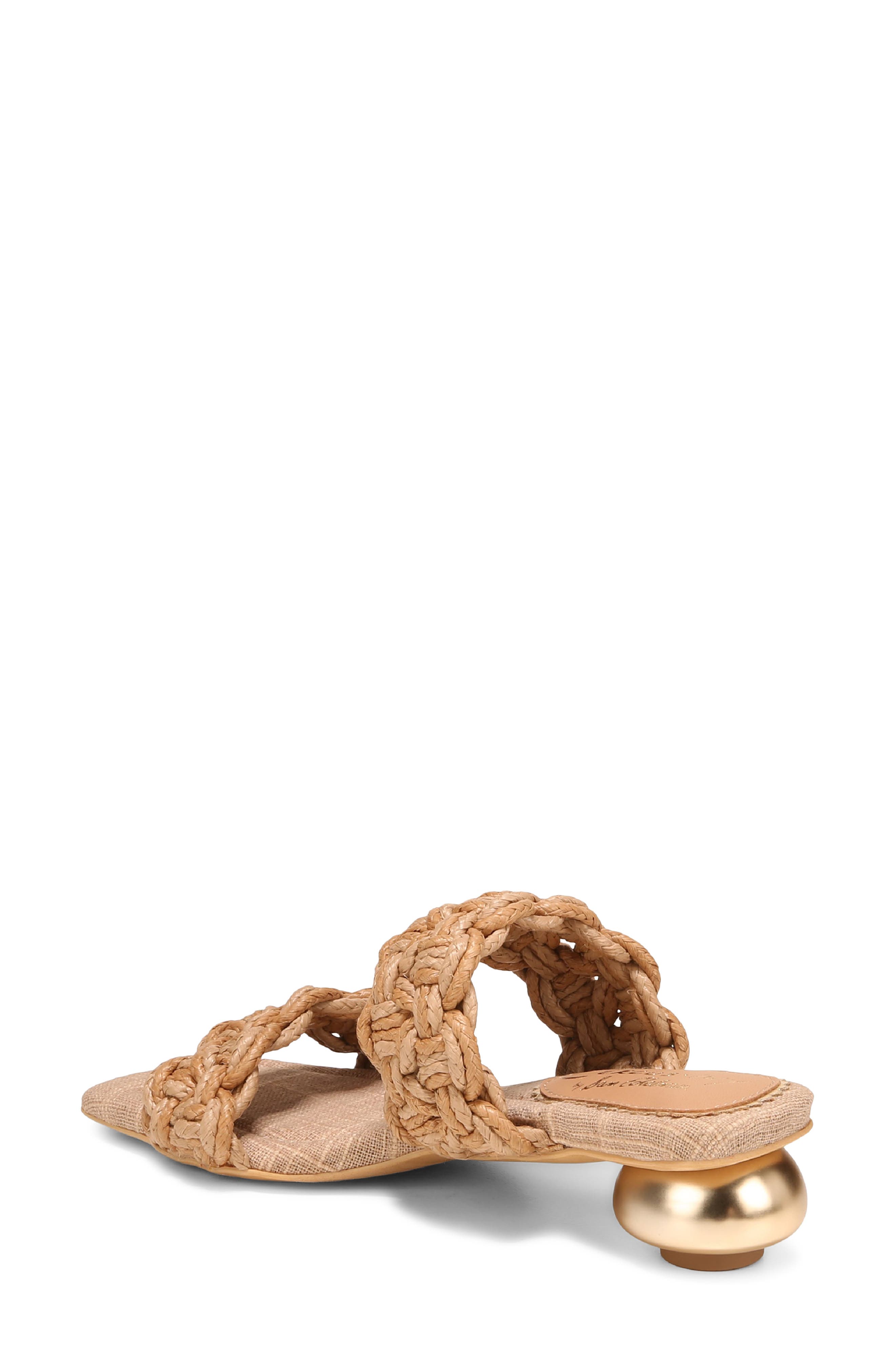 Circus NY by Sam Edelman Clover Woven Strap Sandal, Alternate, color, Light Golden Caramel/ Honey