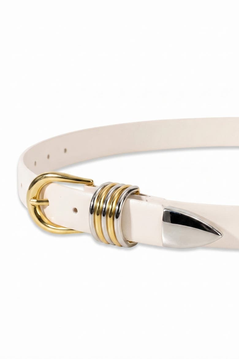 Blair Belt, Alternate, color, Pearl
