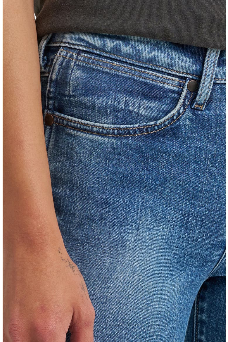 Mid Rise Bootcut Jeans, Alternate, color, RUSTLER WASH