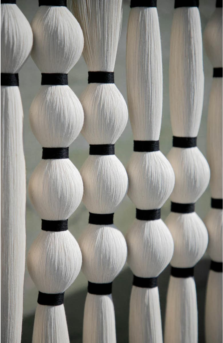 Caralarga Mitla Mini Tapestry, Alternate, color, White