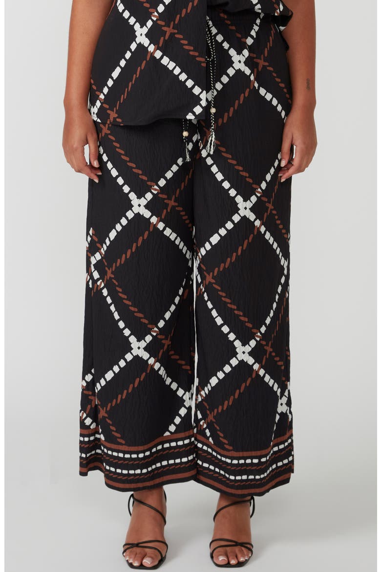 Marine Print Drawstring Pants, Main, color, PRINT