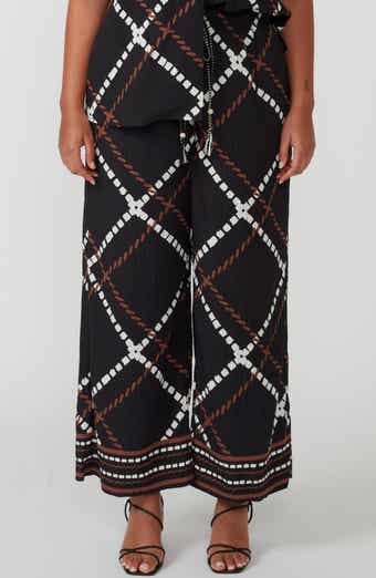 Estelle Marine Print Drawstring Pants