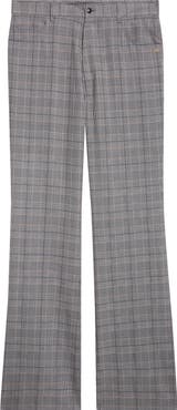 AMIRI Check Wool Bootcut Pants