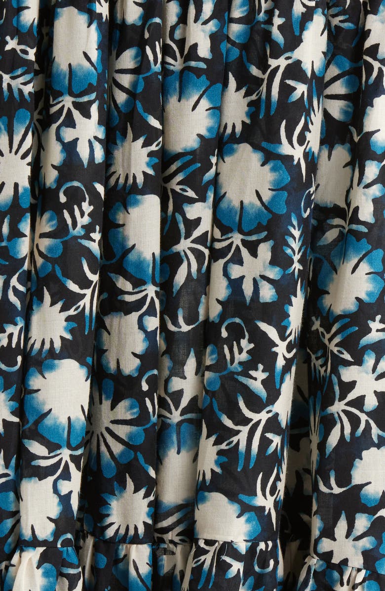 Ulla Johnson Lucca Floral Strapless Cover-Up Dress, Alternate, color,