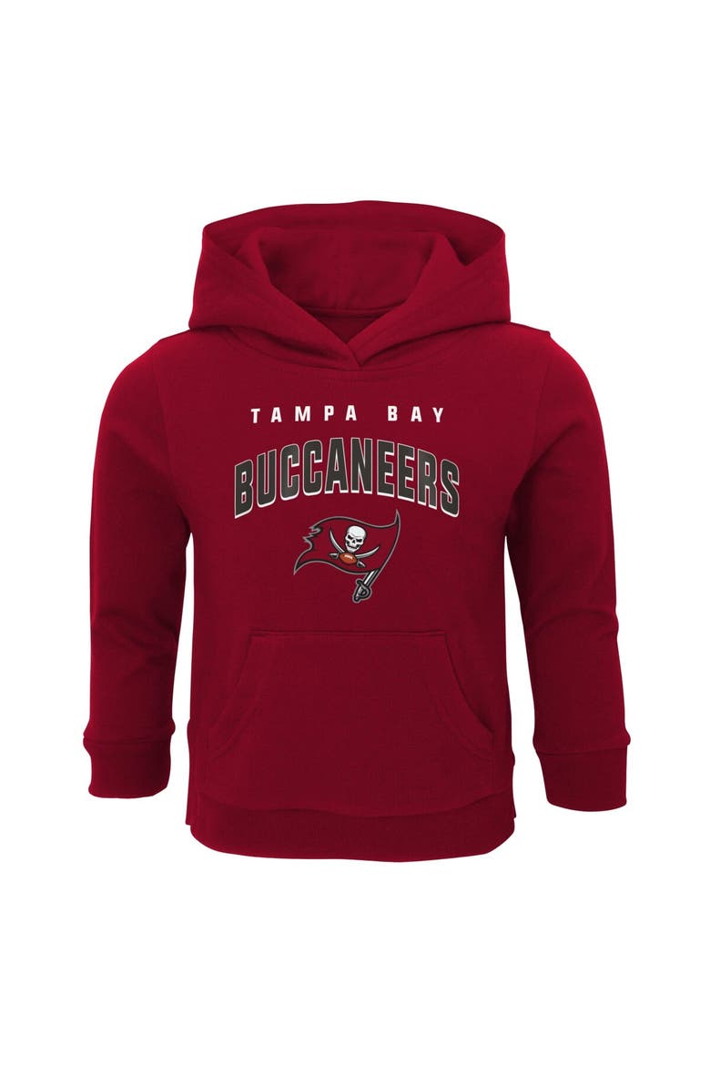 Toddler Red Tampa Bay Buccaneers Stadium Classic Pullover Hoodie, Alternate, color, Red