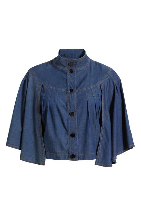 Biffy Cape Denim Jacket