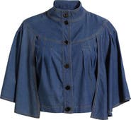CIEBON Biffy Cape Denim Jacket