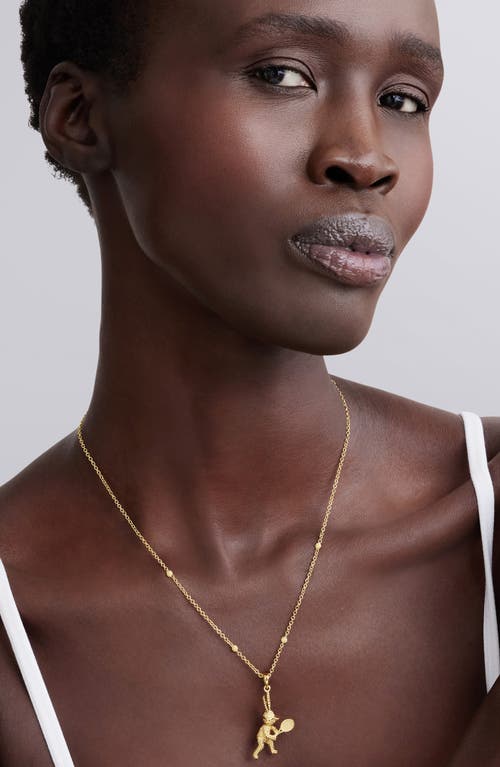 Lagos Rare Wonders Karat Tennis Pendant Necklace In Gold