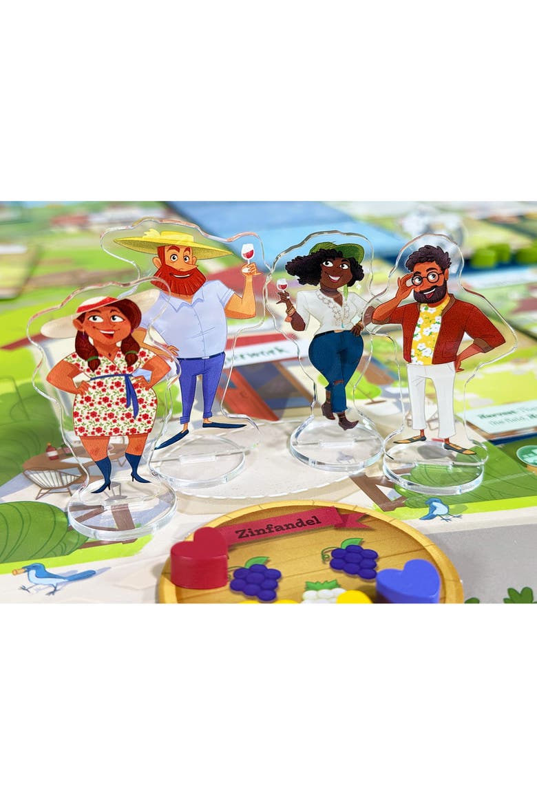 Vineyard, A Wine Making Board Game, Push Your Luck, Ages 13+, Alternate, color, Multicolored