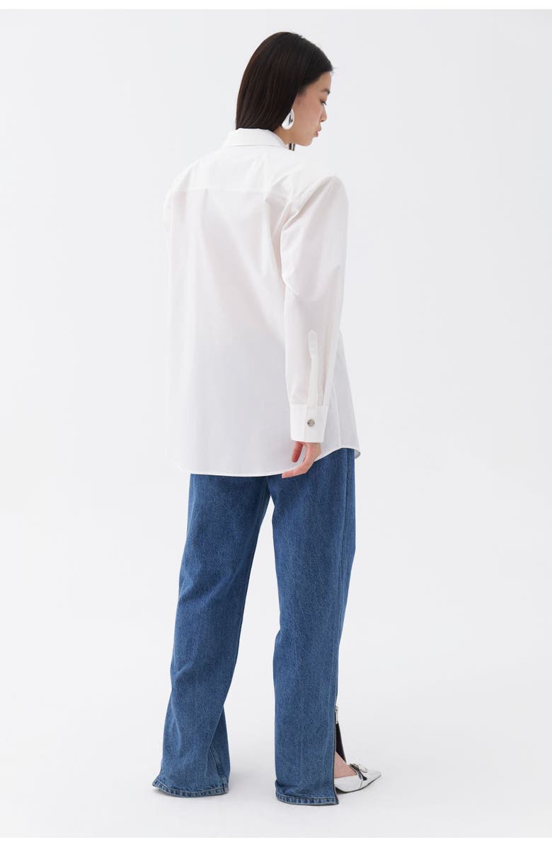 Nocturne Long Sleeve Button- Up Shirt, Alternate, color,