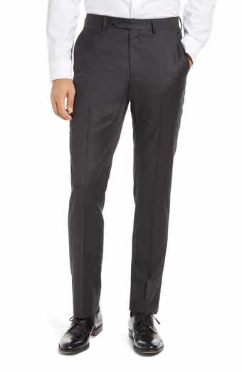 Roma Flat Front Loro Piana Wool Serge Dress Pants