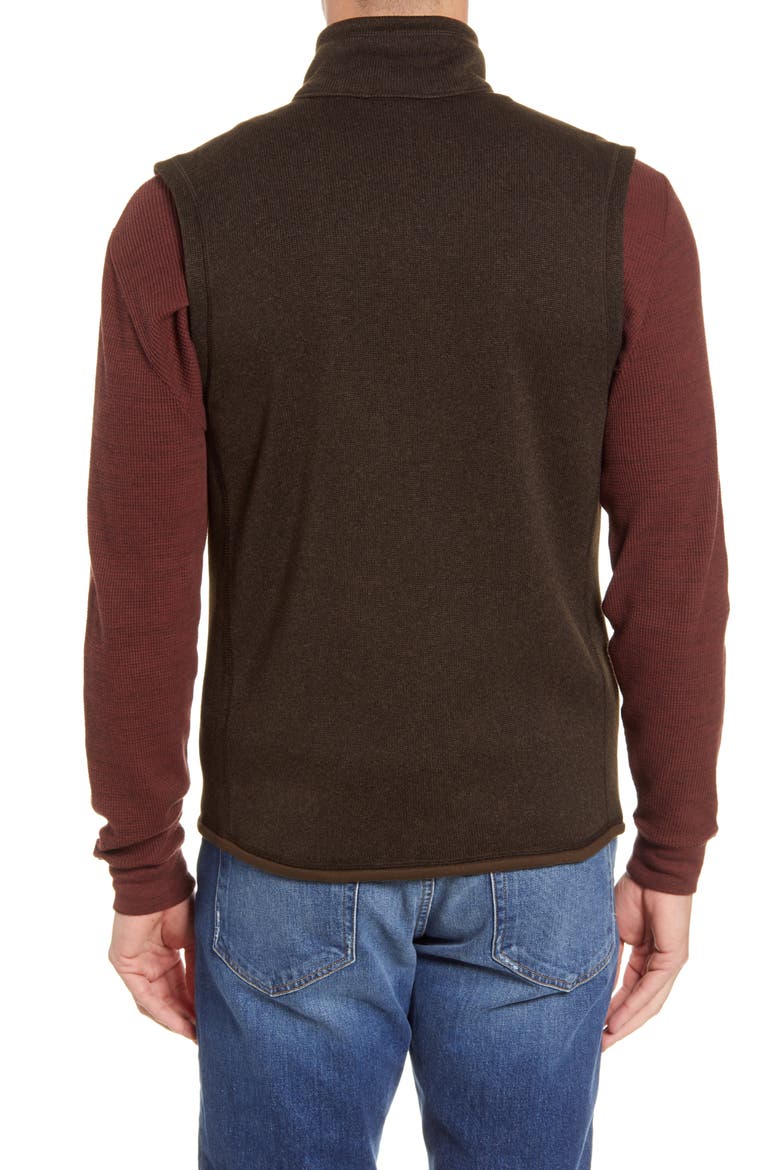 Better Sweater® Zip Vest, Alternate, color, LOGWOOD BROWN