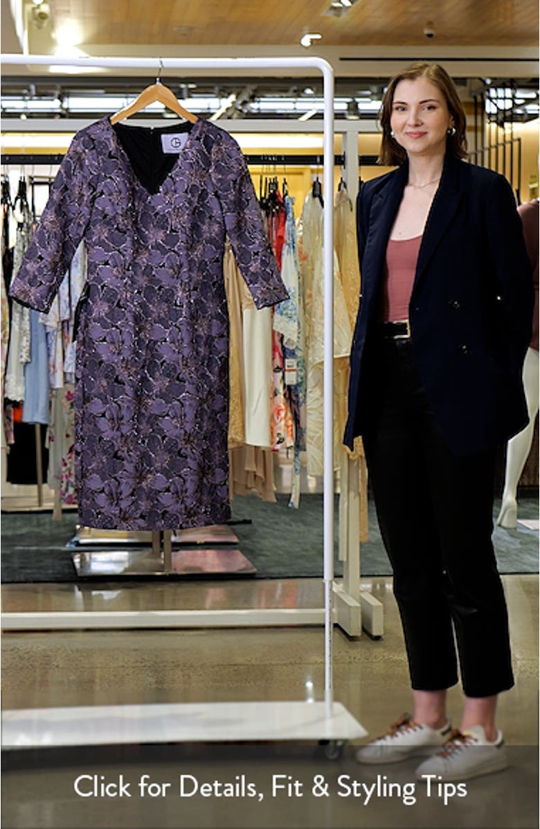 Elliana Long Sleeve Sheath, sales video thumbnail