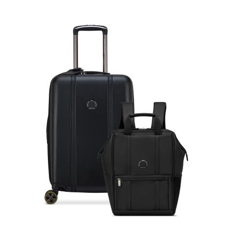 Cadence 2 Piece Set 14" Laptop Backpack & 20" Carry On Spinner Luggage