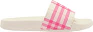 Burberry Check Slides