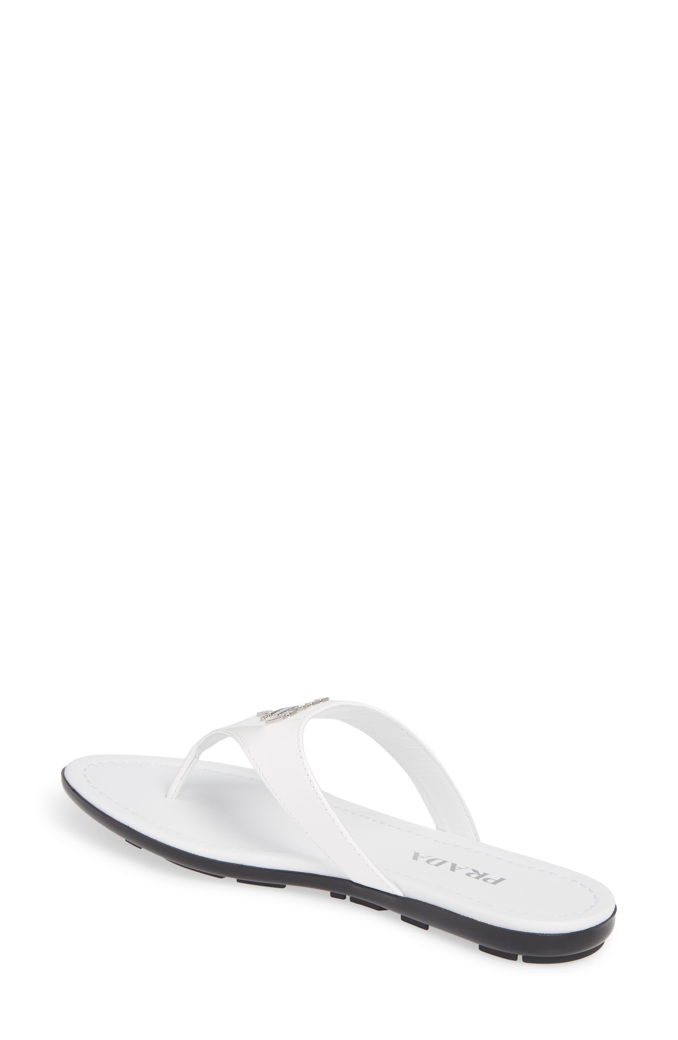 Logo Flip Flop, Alternate, color, WHITE