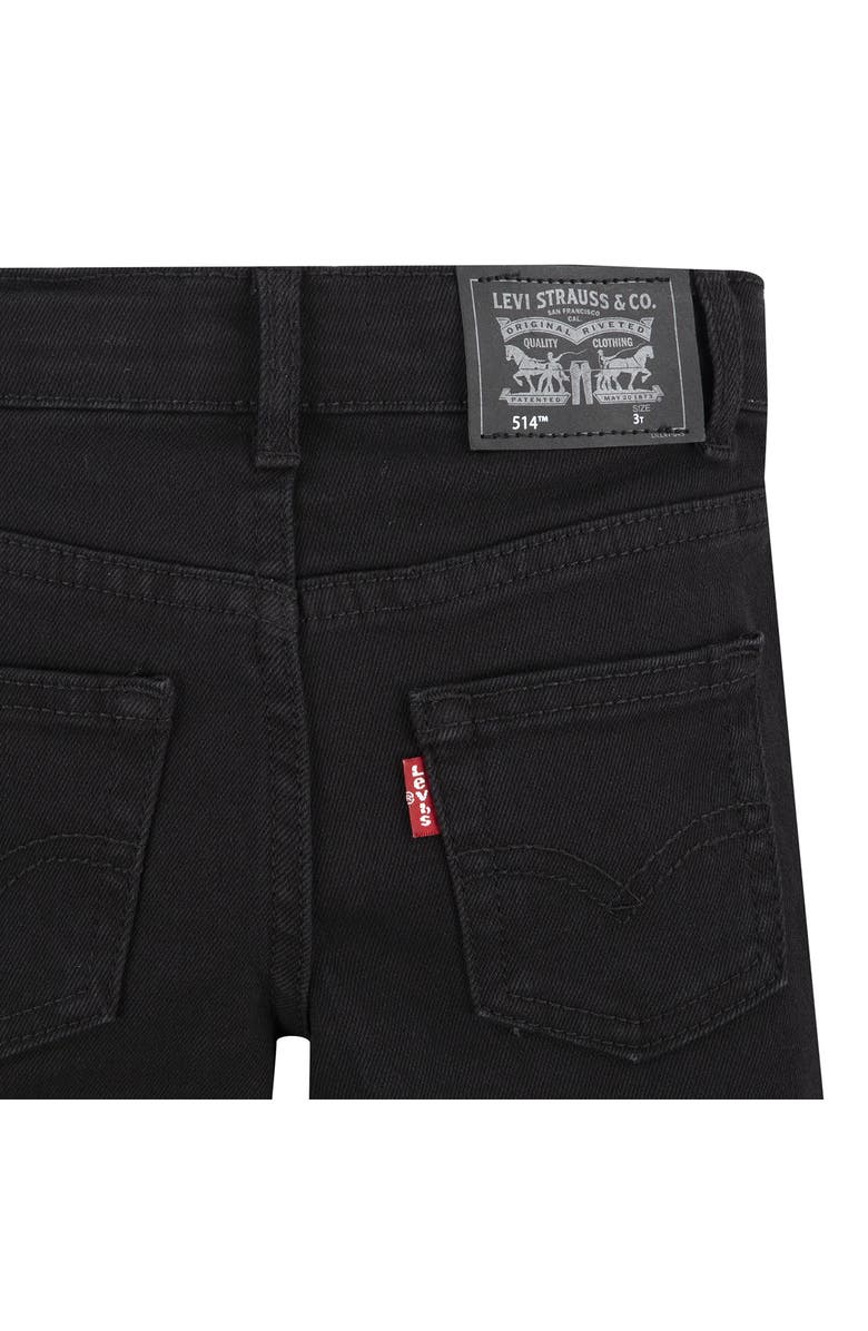 Levi's<sup>®</sup> Kids' 514<sup>™</sup> Performance Straight Leg Jeans, Alternate, color, Black