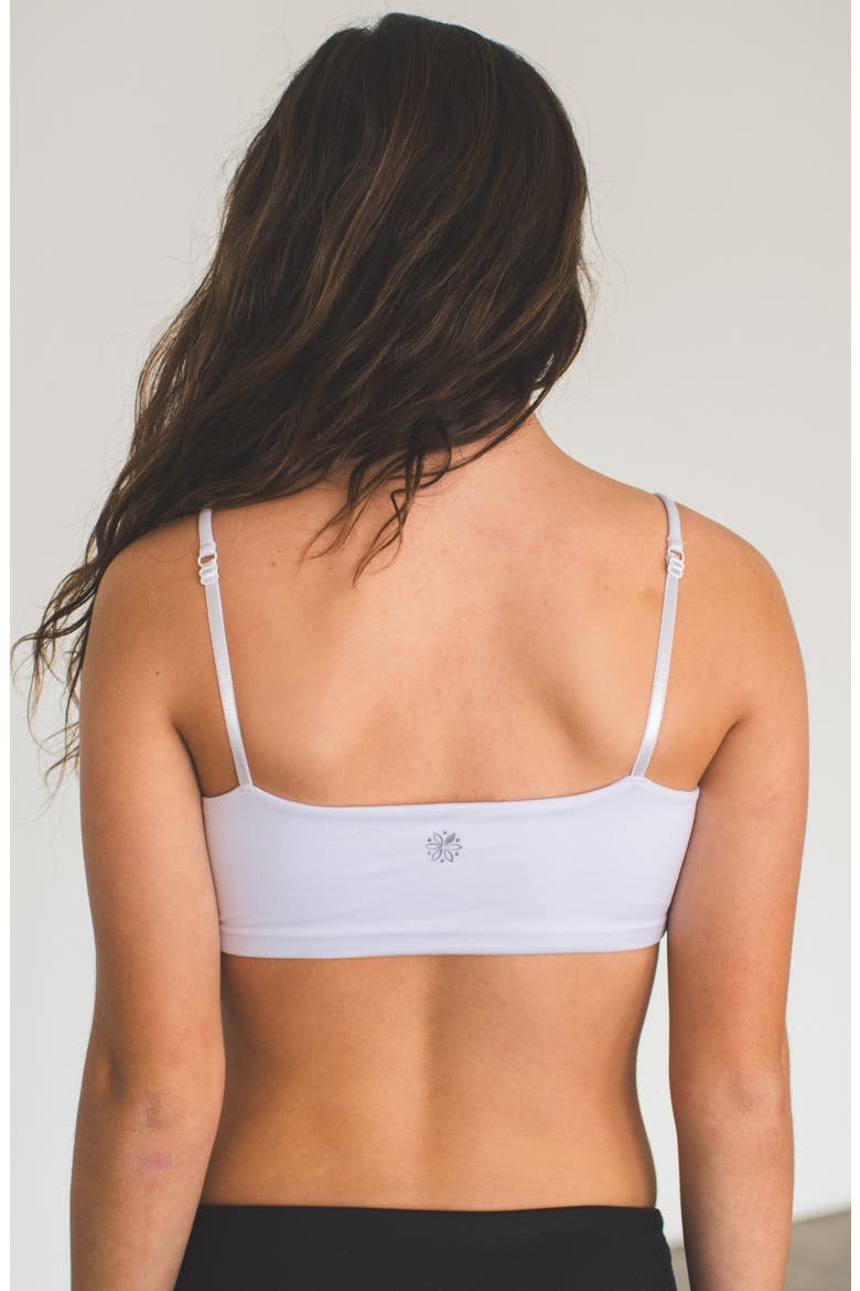 Bleum Seamless Reversible Bralette, Alternate, color, White