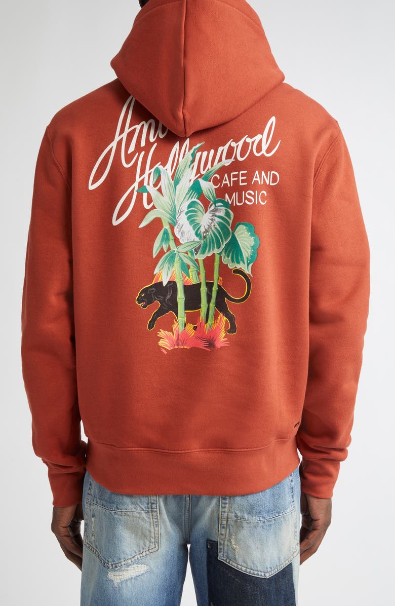AMIRI Hollywood Graphic Cotton Hoodie, Alternate, color, 