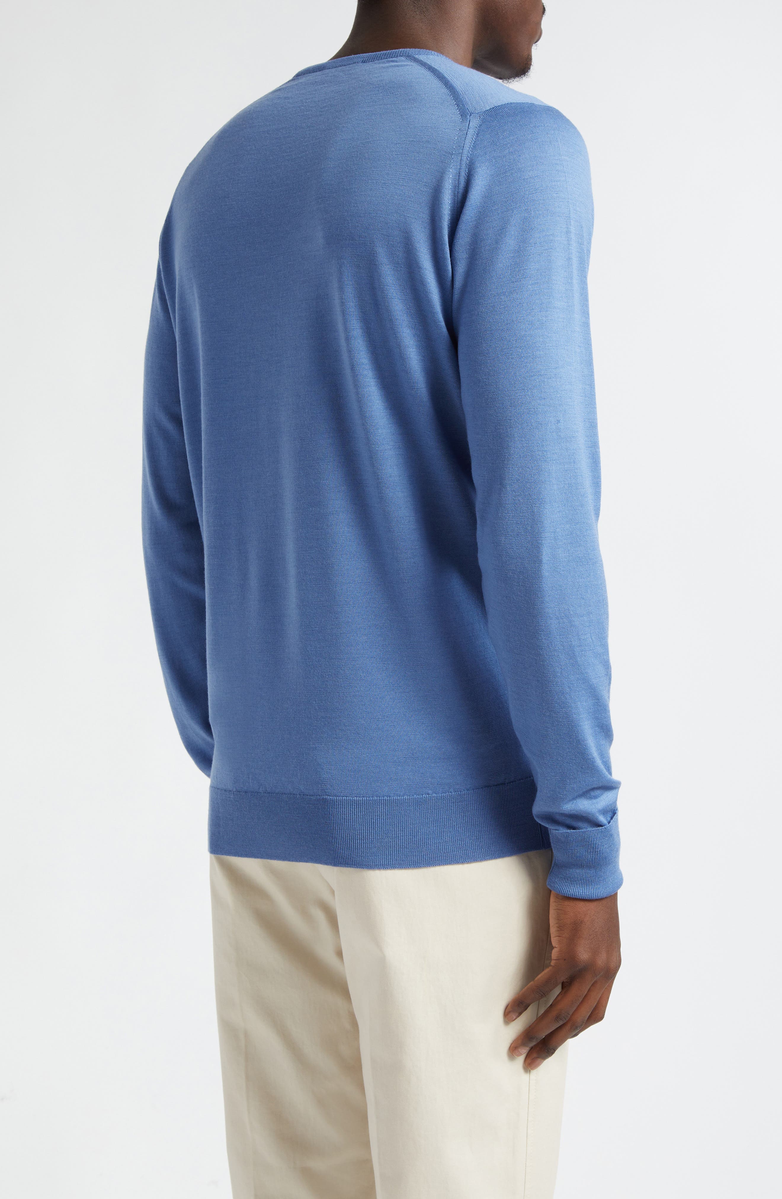Marcus Virgin Wool Crewneck Sweater - image 2