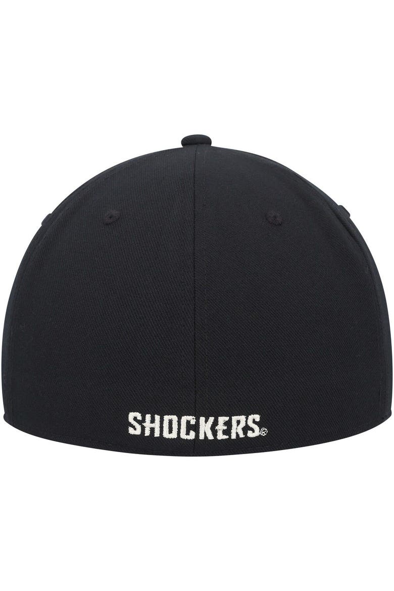 Men's Under Armour Black Wichita State Shockers Baseball Flex Fit Hat, Alternate, color, Black