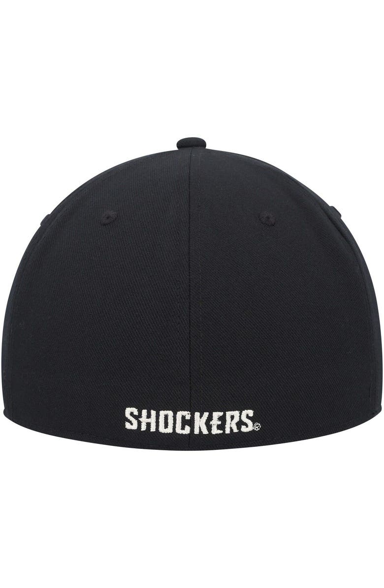 Under Armour Men's Under Armour Black Wichita State Shockers Baseball Flex Fit Hat, Alternate, color,