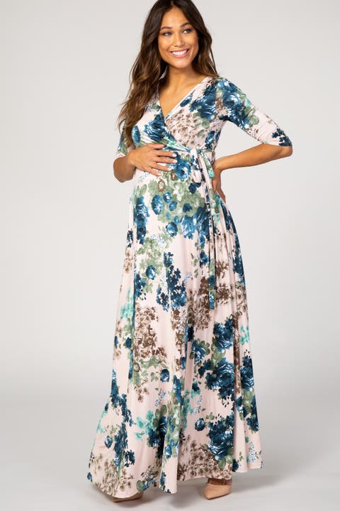 Floral Sash Tie Dress