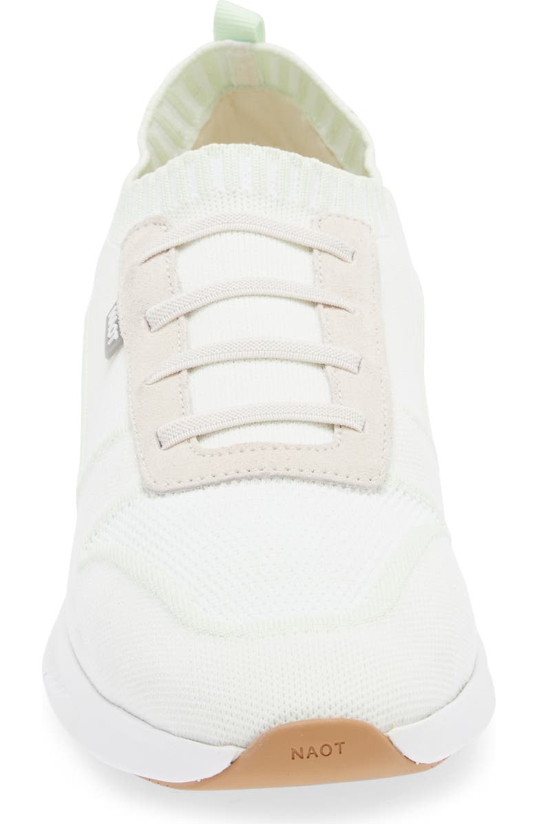 Naot Adonis Slip-On Sneaker, Alternate, color, White/ Mint Knit