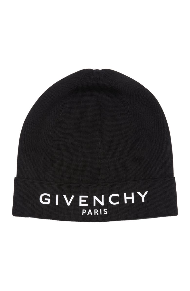 Givenchy Cotton Cashmere Knit Beanie, Main, color, 