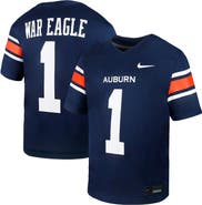 Nike Youth Nike #1 Navy Auburn Tigers  Untouchable Replica Game Jersey