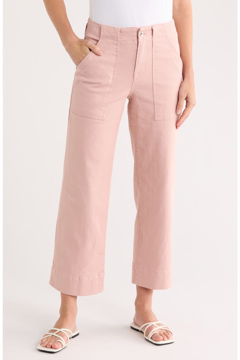 Ali Ankle Crop Wide Leg Jeans, Main, color, MISTY BLUS