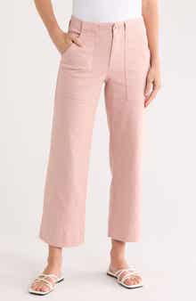 Ali Ankle Crop Wide Leg Jeans