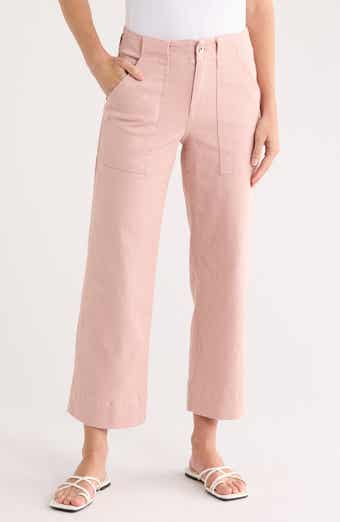 Ali Ankle Crop Wide Leg Jeans