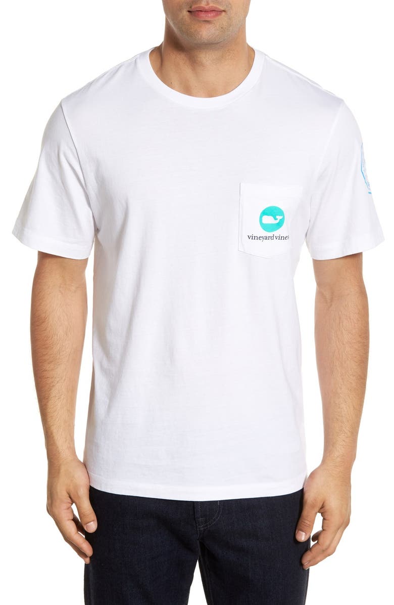 vineyard vines 'Marlin Head' Graphic Pima Cotton T-Shirt, Alternate, color,